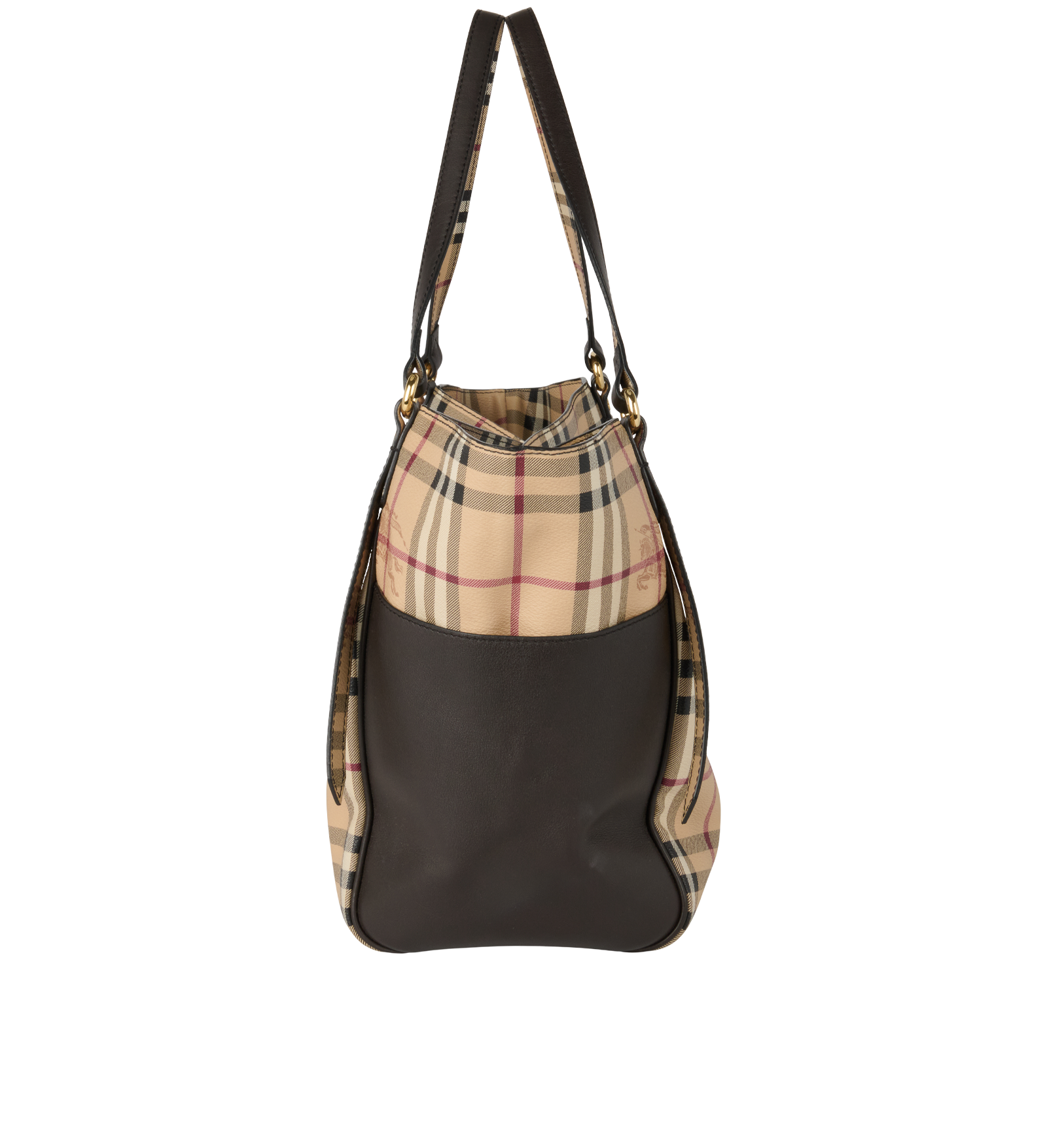 Canterbury Tote, &pound;450, Handbags, Beige, Canvas, Side view